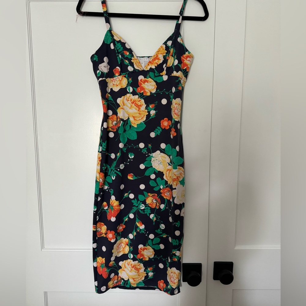 Women's  colorful, vibrant dress